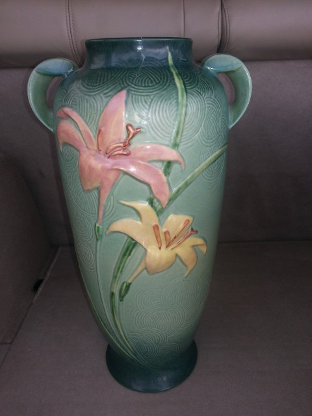 Roseville Vase Restored